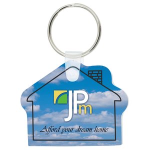 House Soft Keychain - Full Color Main Image