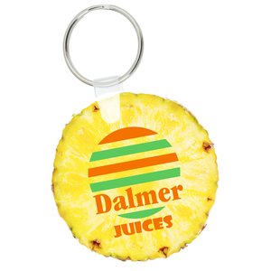 Round Soft Keychain - Full Color Main Image