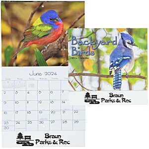 Backyard Birds Appointment Calendar - Stapled Main Image