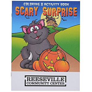 Scary Surprise Coloring Book Main Image