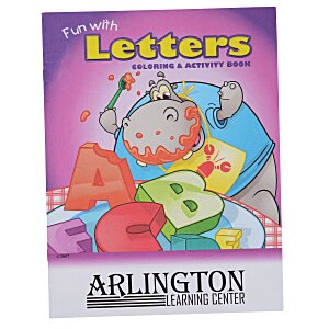 Color & Learn Book - Letters Main Image