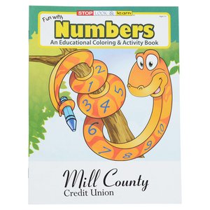 Color & Learn Book - Numbers Main Image
