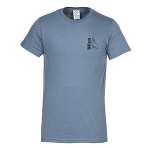 4imprint.com: Adult 4.3 oz. Ringspun Cotton T-Shirt - Screen 124633-S