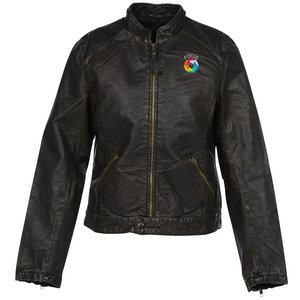 Burk's Bay Retro Leather Jacket - Ladies' Main Image