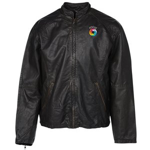 Burk's Bay Retro Leather Jacket - Men's Main Image