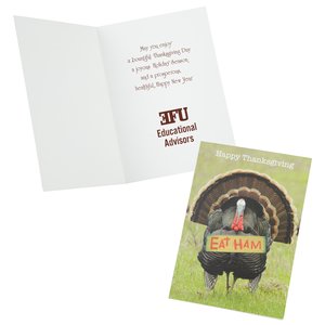 Eat Ham Greeting Card Main Image