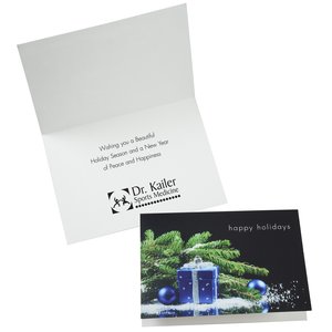 Holiday Gifts Greeting Card Main Image