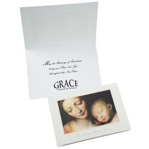 The Sleep of the Infant Jesus Greeting Card Main Image