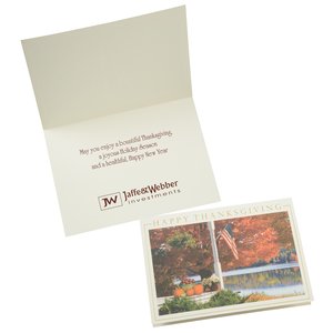 Thanksgiving Reflection Greeting Card Main Image