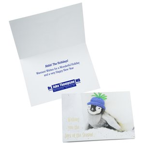 Penguin Joy Greeting Card Main Image