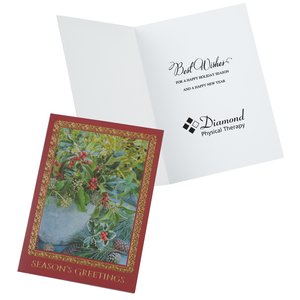 Berry Holiday Greeting Card Main Image