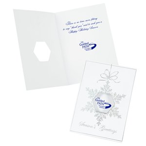 Snowflake Ornament Greeting Card Main Image
