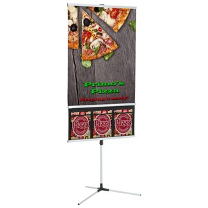 Trio Banner Stand with Literature Pockets Main Image
