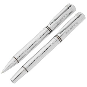 Cutter & Buck Lattice Twist Metal Pen & RB Metal Pen Set Main Image