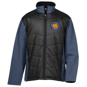 Quilted Hybrid Soft Shell Jacket Main Image