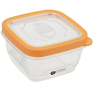 Square Food Container - 4" Main Image