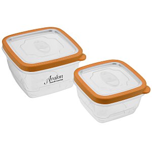 Square Food Container Set Main Image