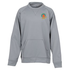 Cool & Dry Crew Neck Pocket Sweatshirt - Embroidered Main Image