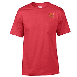 Gildan 5.5 oz. DryBlend 50/50 Pocket T-Shirt - Embroidered - Colors Main Image