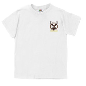 Fruit of the Loom Best 50/50 Youth T-Shirt - White - Emb Main Image