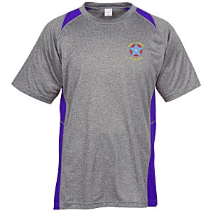 Heather Challenger Colorblock Tee - Men's - Embroidered Main Image