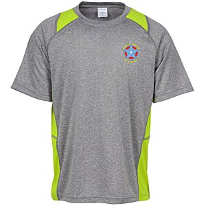 Heather Challenger Colorblock Tee - Youth - Embroidered Main Image