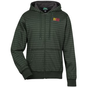 Brody Striped Full-Zip Hoodie Main Image