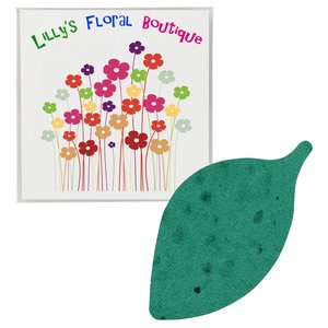 Plant-A-Shape Flower Seed Packet - Leaf Main Image