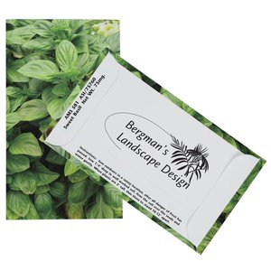 Business Card Seed Packet - Sweet Basil Main Image