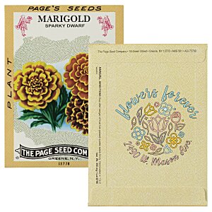 Antique Series Seed Packet - Marigold Main Image
