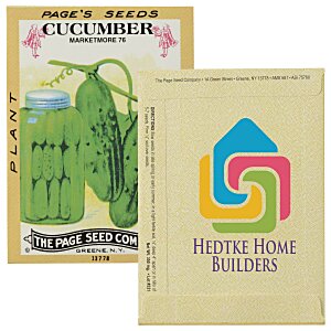 Antique Series Seed Packet - Cucumber Main Image
