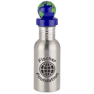 Niche Stainless Bottle with Globe Lid - 17 oz. - Closeout Main Image