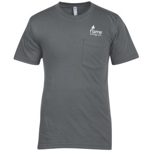 American Apparel Fine Jersey Pocket T-Shirt - Men's - Colors Main Image