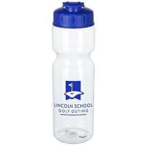Clear Impact Olympian Bottle with Flip Lid - 28 oz. Main Image