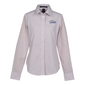 Crown Collection Micro Tattersall Shirt - Ladies' Main Image