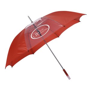 One and Only Clear Panel Golf Umbrella - 60" Arc Main Image