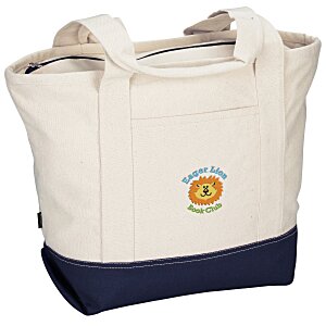 Norfolk Cotton Tote - Embroidered Main Image