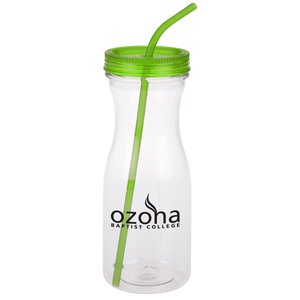 Carafe Style Tumbler with Straw - 32 oz. - 24 hr Main Image
