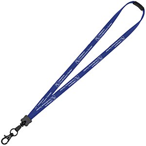 Lanyard with Neck Clasp - 5/8" - 32" - Large Metal Lobster Claw - 24 hr Main Image
