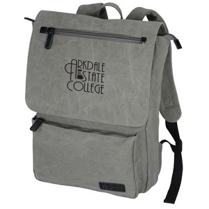 Kenneth Cole Canvas Laptop Backpack Main Image