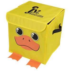 Paws and Claws Collapsible Storage Cube - Duck Main Image