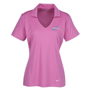Nike Performance Vertical Mesh Polo - Ladies' - Embroidered Main Image