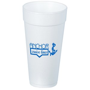 Foam Hot/ Cold Cup - 24 oz. - Low Qty Main Image
