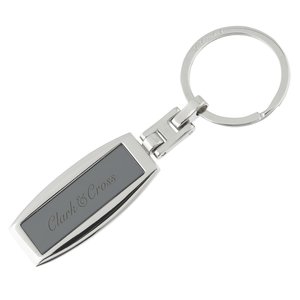Silver Series Engraved Key Ring - Closeout Main Image