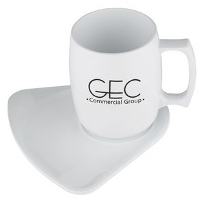 Snack Plate and Mug Set - Opaque Main Image
