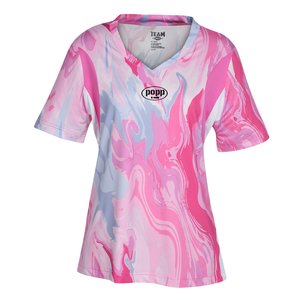 Tournament Performance Jersey T-Shirt - Ladies' - Swirl Main Image