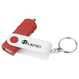 Swivel USB Car Charger Main Image