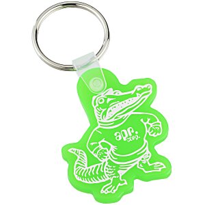 Alligator Soft Keychain - Translucent Main Image