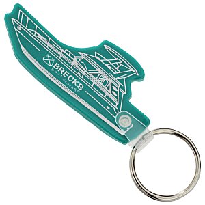 Boat Soft Keychain - Opaque Main Image