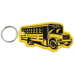 School Bus Soft Keychain - Opaque Main Image